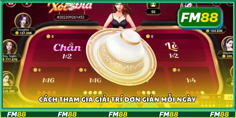 Cách tham gia giải trí đơn giản mỗi ngày